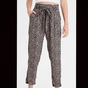 American Eagle Cheetah Print Pants
